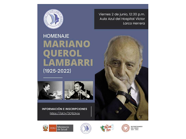 HOMENAJE AL DR. MARIANO QUEROL LAMBARRI (1925-2022) 